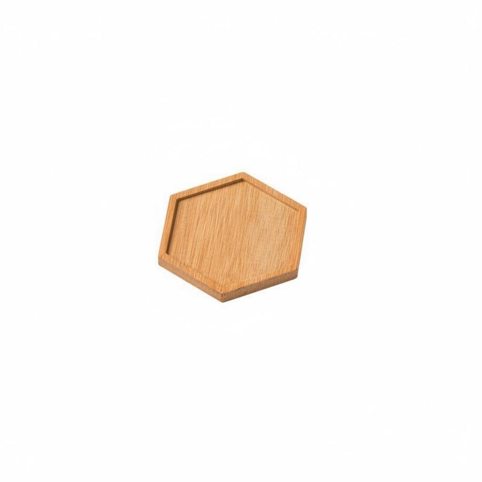Drip Tray Saucer - Bamboo Wood Industrial Tray Plant Drip
