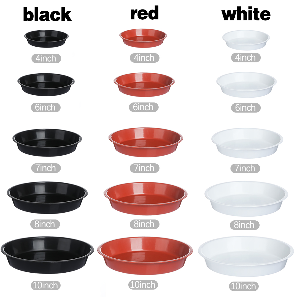 3Pcs Round Shaped Plant Trays  - đánh giá và giá Drip Tray Saucer