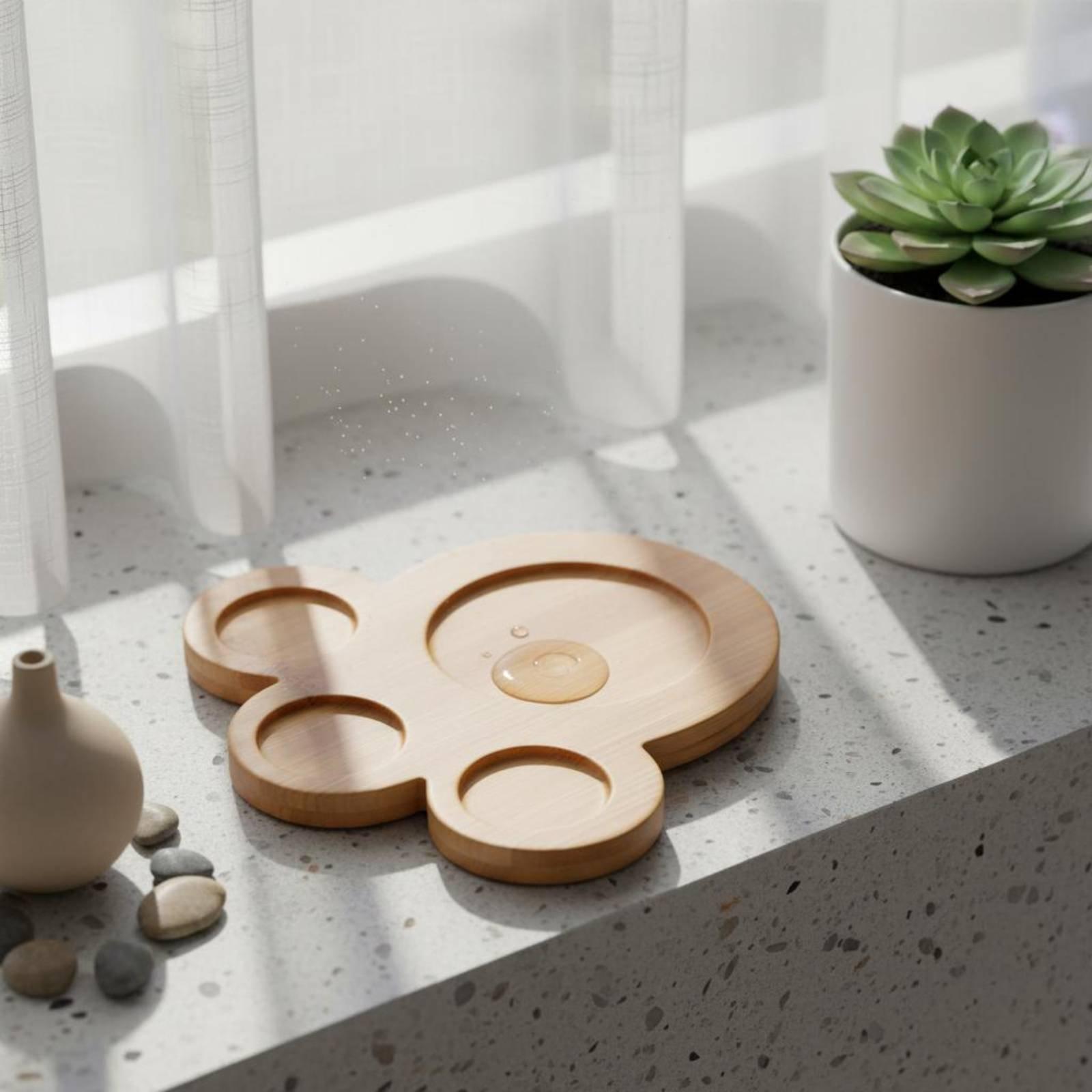 Bamboo Wood Industrial Tray Pl - đánh giá và giá Drip Tray Saucer