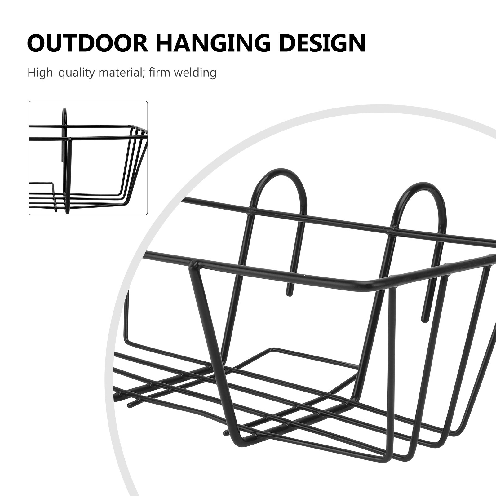 1Pcs Rustproof Iron Flowerpot  - đánh giá và giá Bonsai Garden Plants