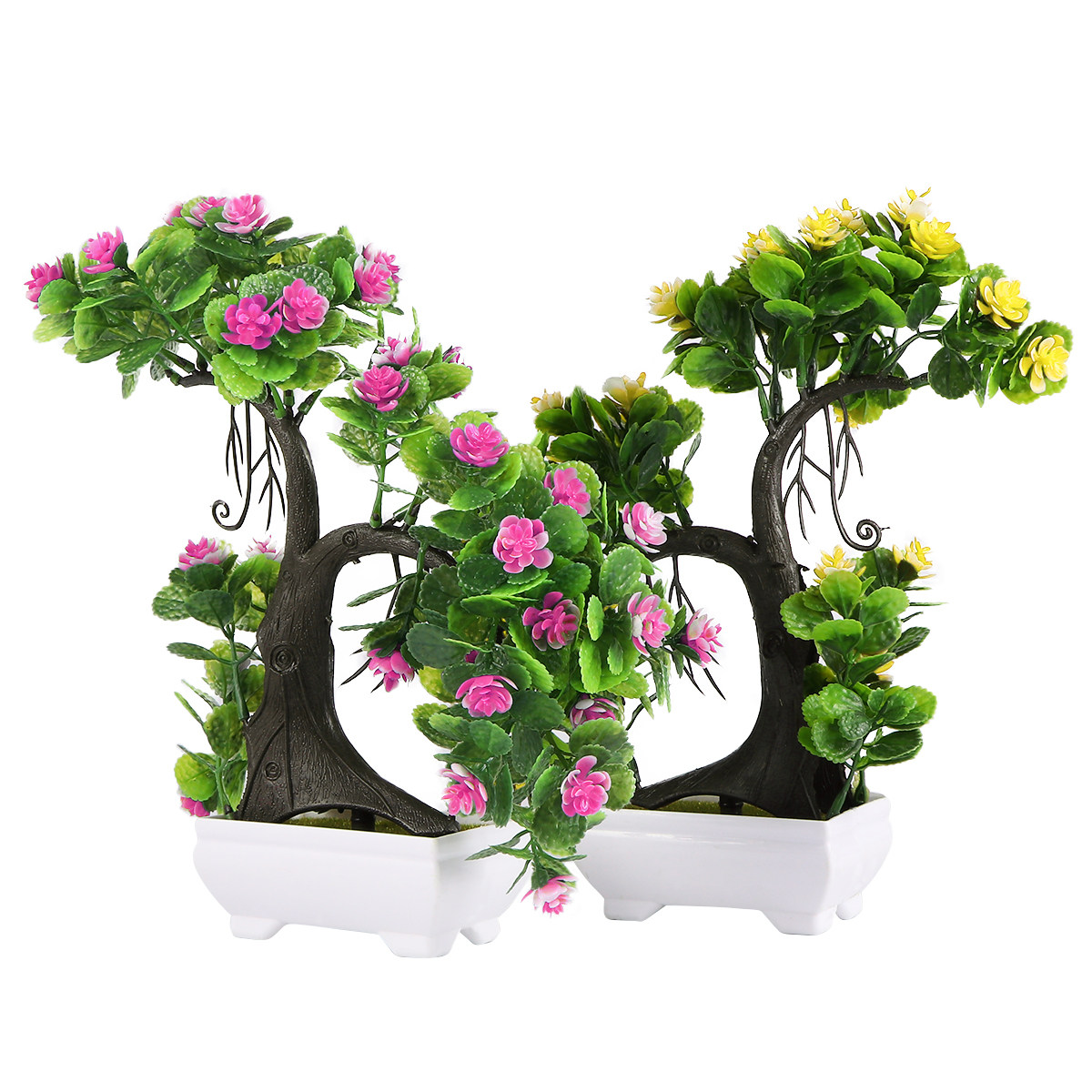 2Pcs Lifelike Simulation Bonsa - đánh giá và giá Bonsai Garden Restaurant