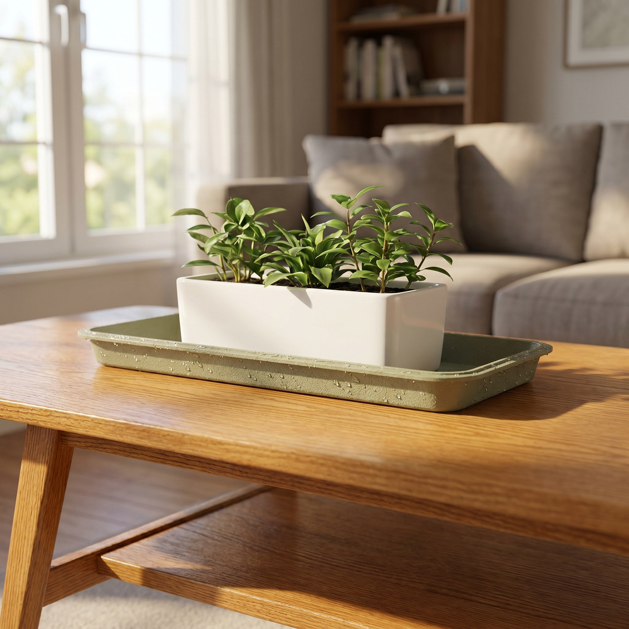 Rectangular Plastic Plant Tray - đánh giá và giá Drip Tray Saucer