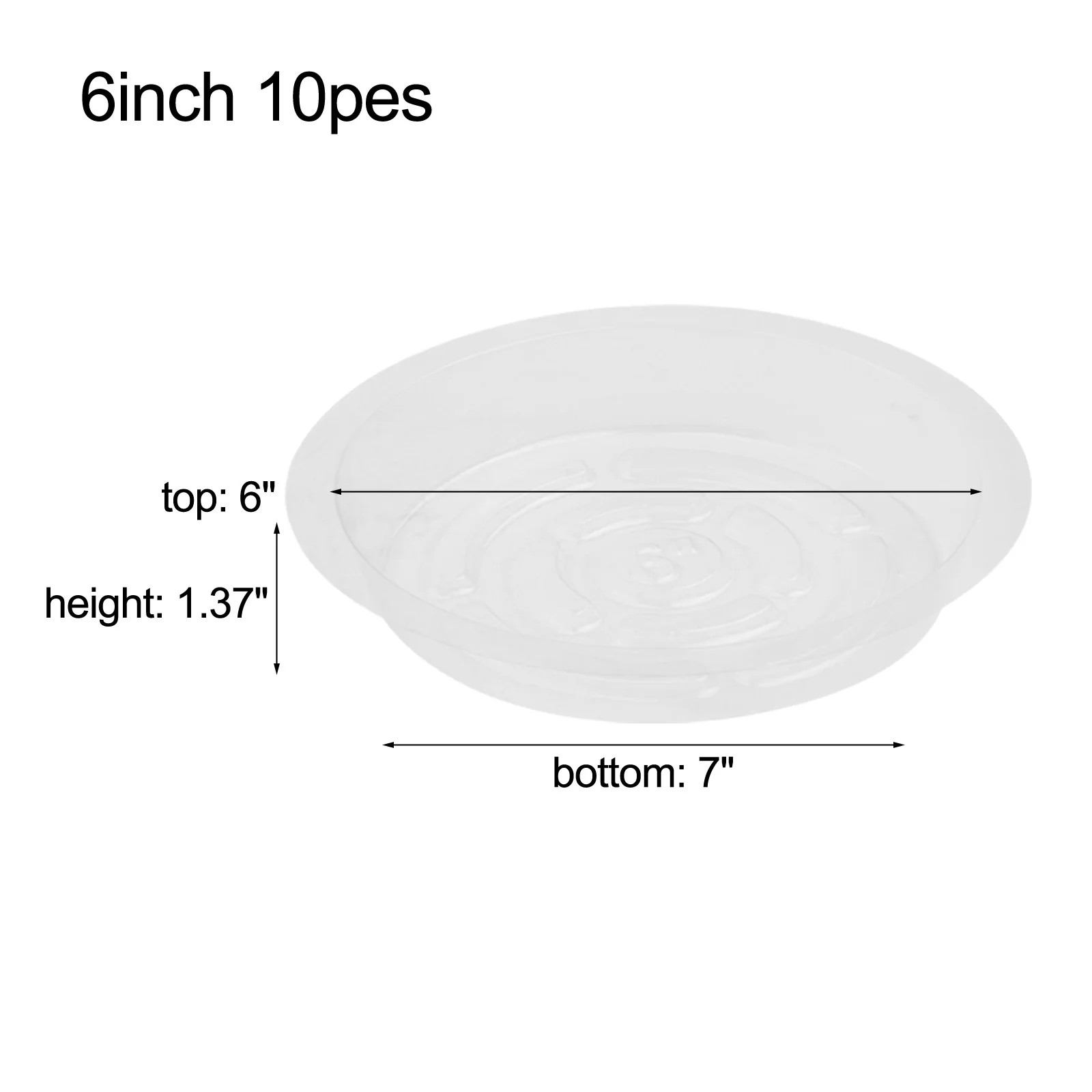 10pcs Garden Plant Saucer Drip - đánh giá và giá Drip Tray Saucer