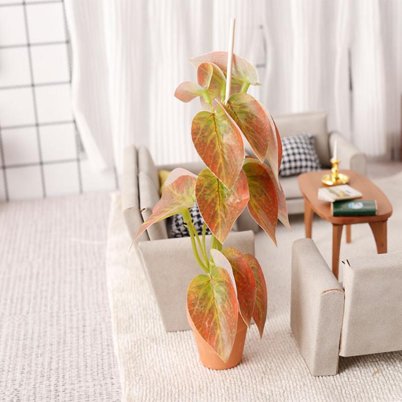 1/12 Dollhouse Simulation Gree - đánh giá và giá Bonsai Garden Plants