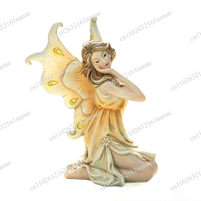 Kneeling Fairy Statue Elegant  - đánh giá và giá Bonsai Garden Plants