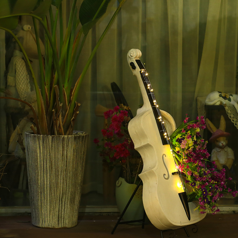 Cello-Shaped Garden Statue Lar - đánh giá và giá Bonsai Garden Art