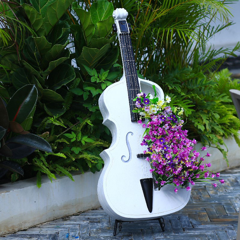 Cello-Shaped Garden Statue Lar - đánh giá và giá Bonsai Garden Art