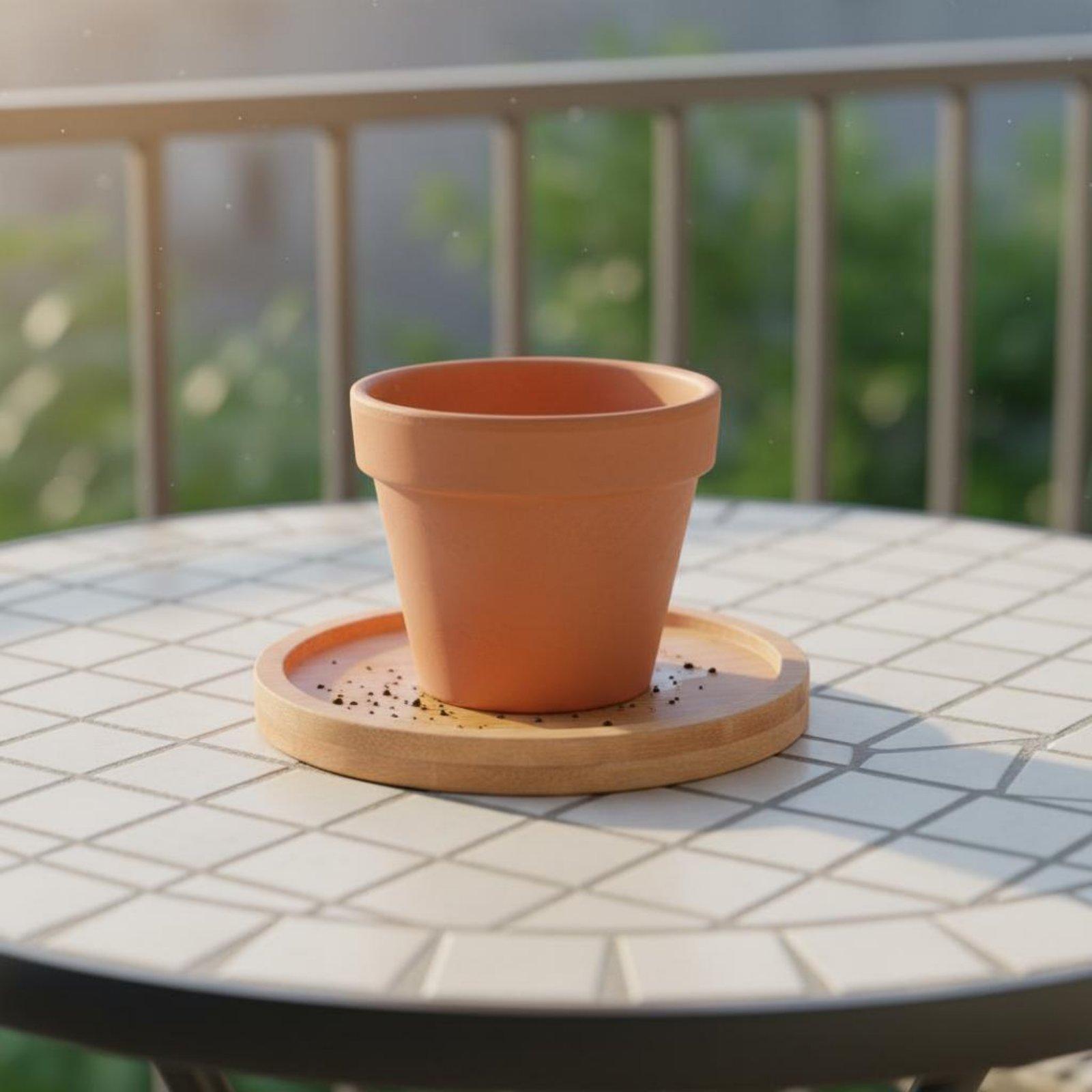 Industrial Tray Bamboo Plant B - đánh giá và giá Drip Tray Saucer